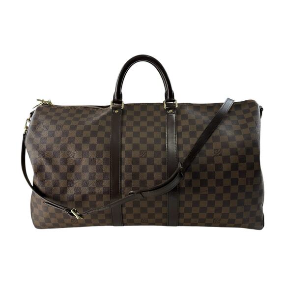 Louis Vuitton Damier Ebene Keepall Badouliere - Picture 2 of 7